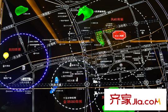 聯發(fā)君瀾區(qū)位圖