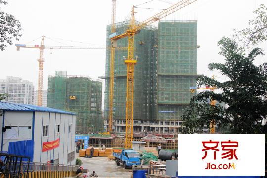 振寧星光廣場工程實景(2015-12-13)