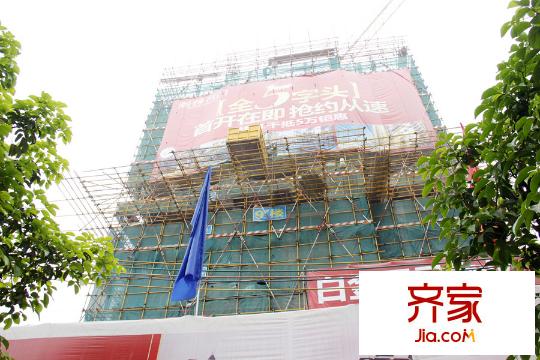 瀚林名門9號樓工程進度(2015-3)
