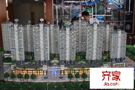 五象麗景項目沙盤實景(2015-10-1)