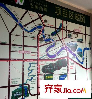 五象麗景區(qū)位圖