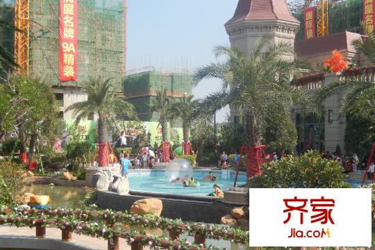恒大城園林實(shí)景(2015-10-17)