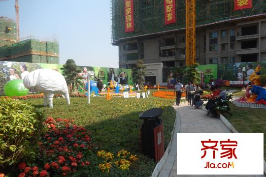 恒大城園林實(shí)景(2015-10-17)