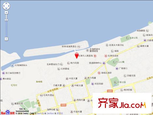 中興金海灣交通圖