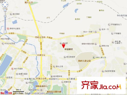 林業(yè)新村交通圖