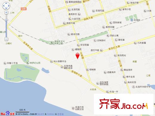 家安花園交通圖