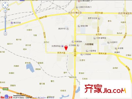 富寧新區(qū)私人別墅交通圖