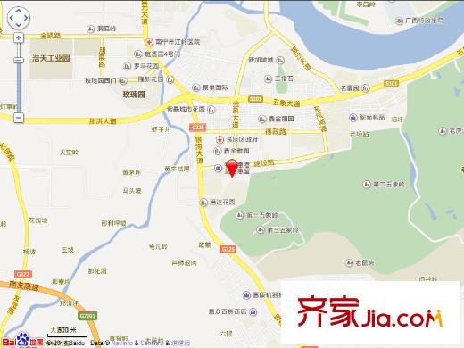 秀林花園別墅交通圖秀林別墅區(qū)