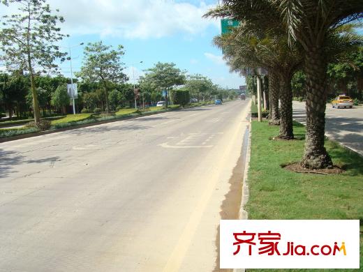 融晟公園大地周邊道路