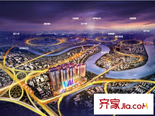 云星錢隆江南區(qū)位圖