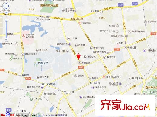 萬匯華府交通圖