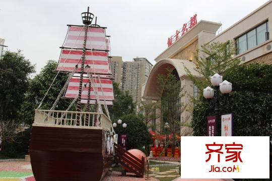 南寧恒大名都營(yíng)銷中心外景(2015-12-3)