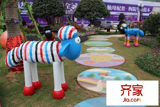 南寧恒大名都小徑實(shí)景(2015-12-3)