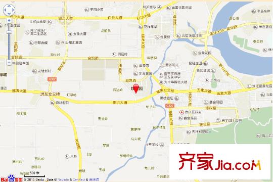 玫瑰園幸福灣電子地圖