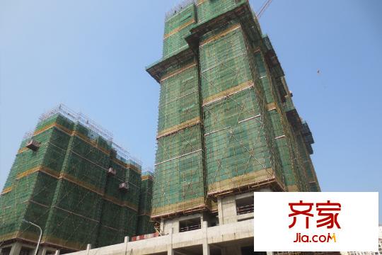 巴黎香醍5、8號樓工程進度(2015-9-18)