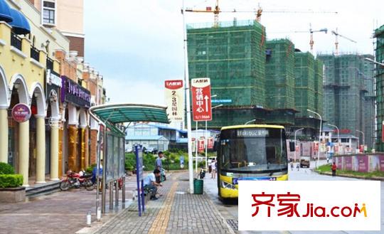 巴黎香醍項(xiàng)目周邊602公交車終點(diǎn)站