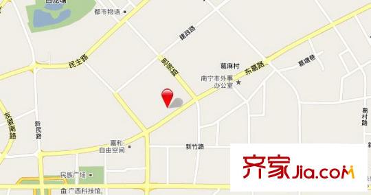 榮和中央公園交通圖