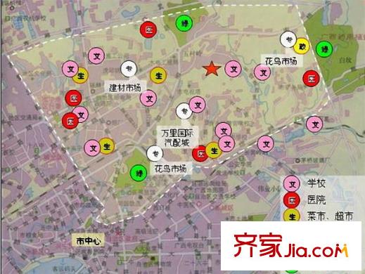 保利山水怡城配套圖其他配套示意圖