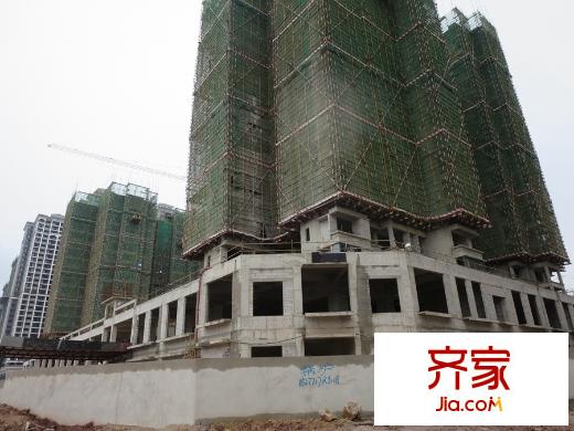 云星錢(qián)隆首府A區(qū)工程實(shí)景(2015-11-10)