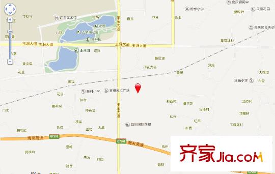 萬科魅力之城電子地圖