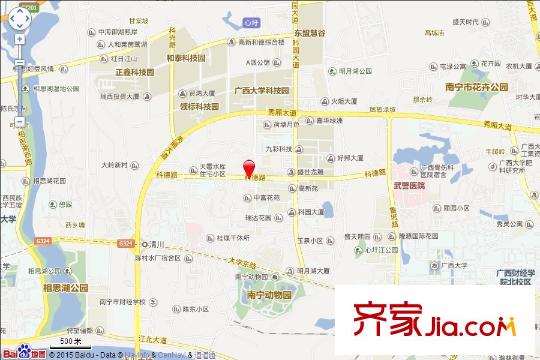 奧園瀚林朗庭交通圖
