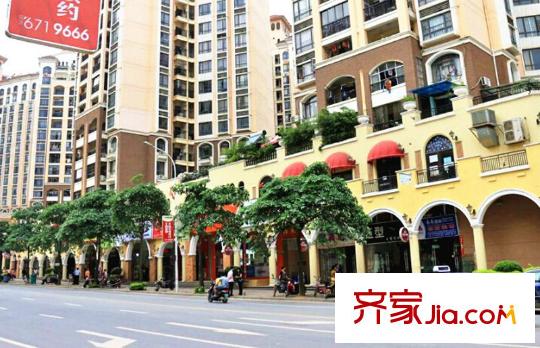 巴黎香醍項目周邊普羅旺斯商業(yè)街3