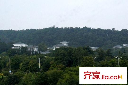 江山御景周邊配套之邕江對面的荔園山莊