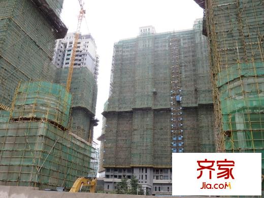 云星錢(qián)隆首府B區(qū)工程進(jìn)度(2015-11-10)