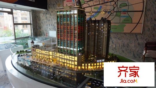 富豐長平方米1號沙盤實景(2015.5)