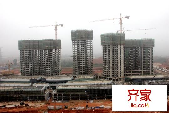 寶能五象湖1號(hào)在建項(xiàng)目外景(2015-12-12)