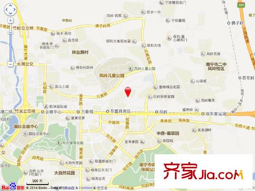 榮和山水美地交通圖 
