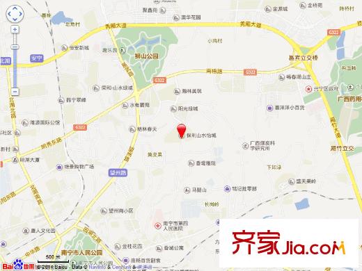 保利山水怡城交通圖