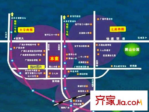 順隆公館交通區(qū)位圖