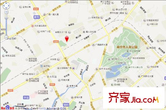 明都錦繡花園交通圖
