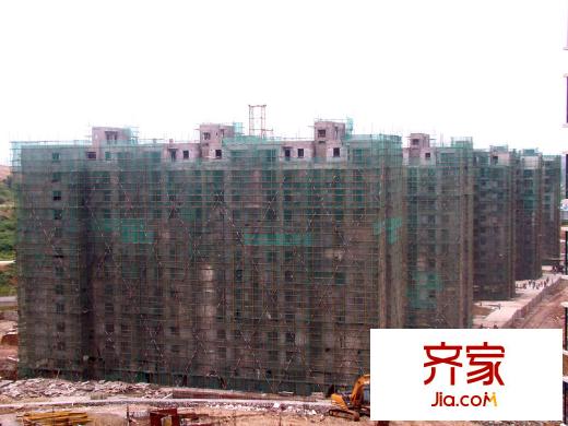 觀瀾溪谷在建的小高層工程圖（2011-06-10）
