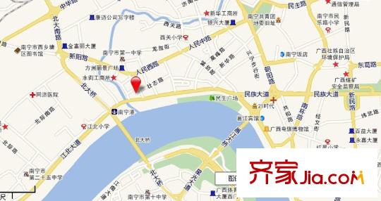 港航江緣交通圖