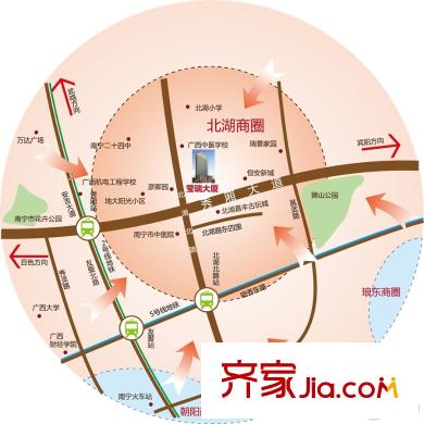 瑩瑞大廈交通圖