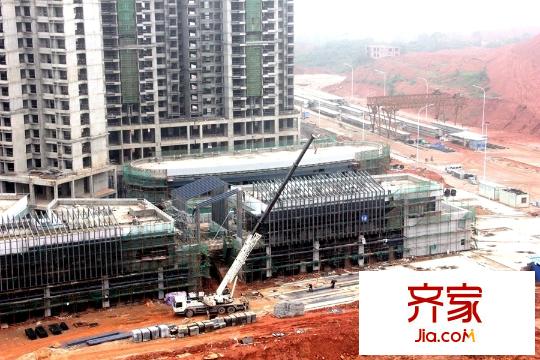 寶能五象湖1號(hào)在建底座商鋪(2015-12-12)