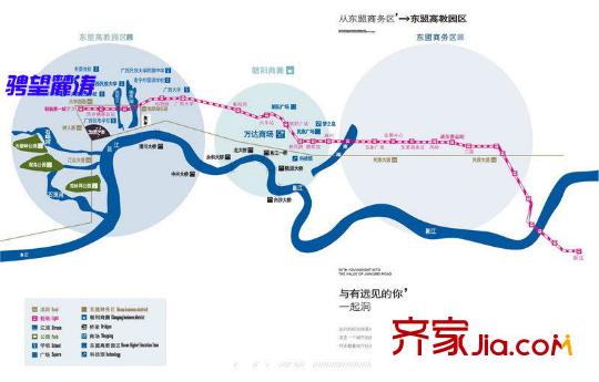 騁望麓濤townhouse交通區(qū)位圖