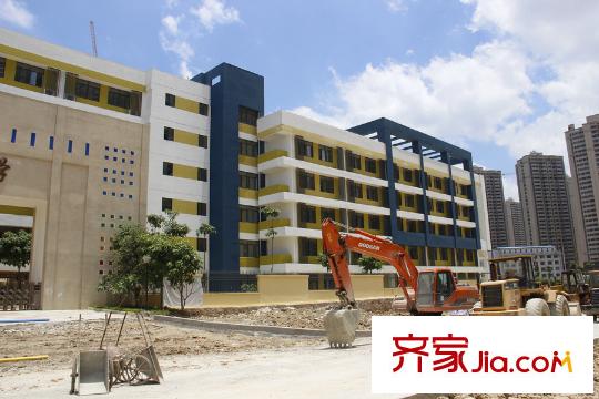 榮和山水綠城東明東路小學(xué)教學(xué)樓2017.7