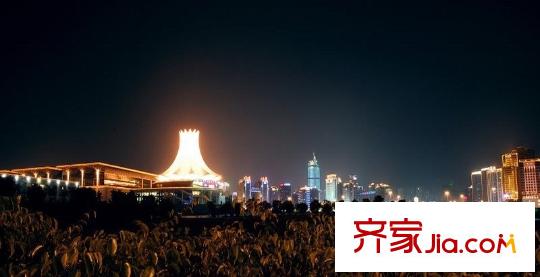 廣源國際社區(qū)會(huì)展中心夜景