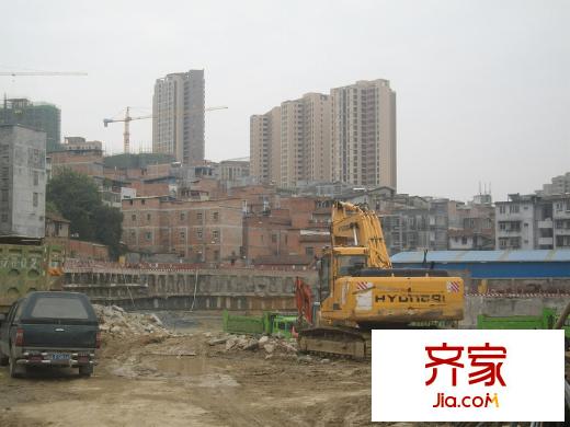 永恒朗晴施工現(xiàn)場(chǎng)（攝于2013-11-14）