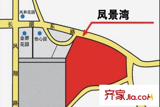 鳳景灣區(qū)域位置