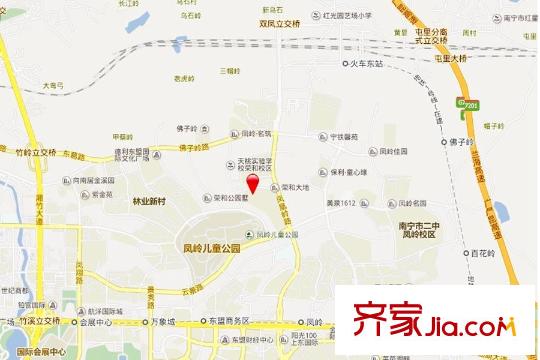 榮和公園悅府電子地圖