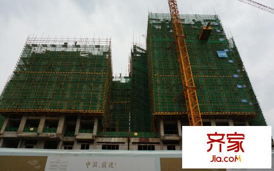 人和萊茵花語(yǔ)工程進(jìn)度圖（攝于2013-09-15）