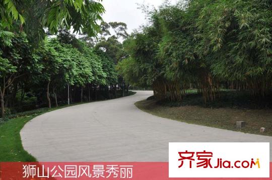 瀚林山水源對(duì)面獅山公園（攝于2014-5-25）