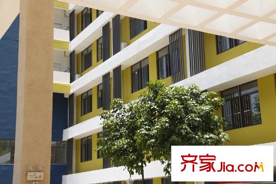 榮和山水綠城東明東路小學(xué)內(nèi)景2017.7