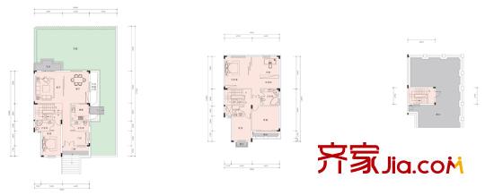 山漸青J戶型 4室2廳4衛(wèi)1廚