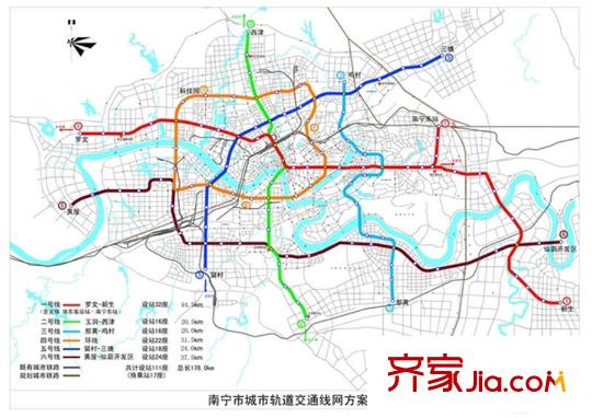 南寧華潤(rùn)幸福里沿經(jīng)項(xiàng)目軌道交通