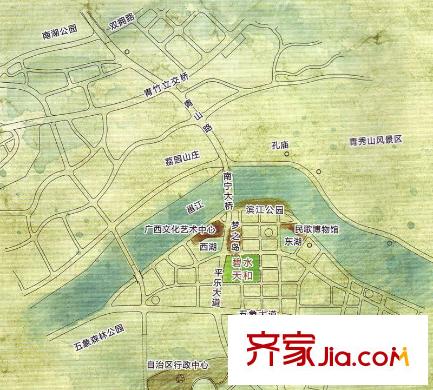 碧水天和區(qū)位圖